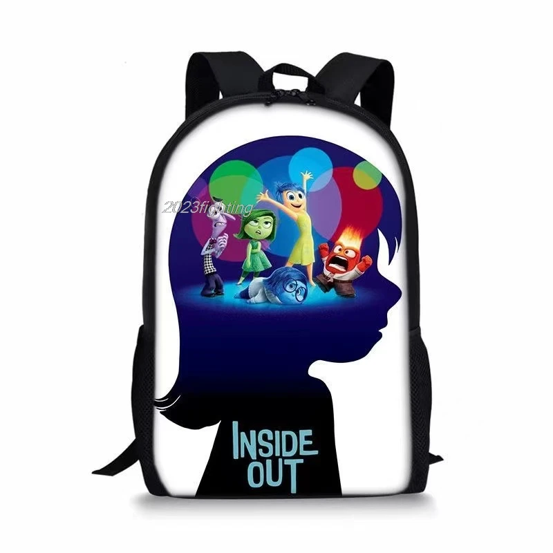 Binnenstebuiten 2 Rugzakken 17Inch Primaire Capaciteit Kinderen Schooltassen Cartoon Software Printe Jongens Meisjes Mochilas