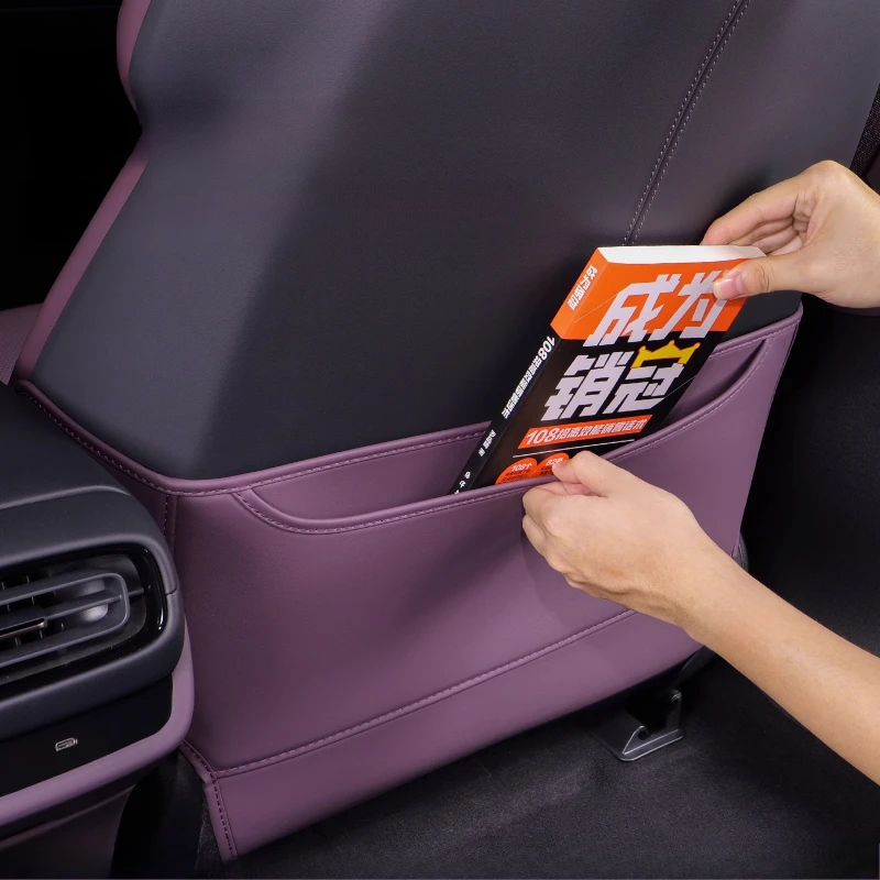 

Anti-kick Pad Rear Seat Car Backrest Pad Protective Pad For Xiaomi SU7 Interior Accessories Modificaton Scratch-resistant Tools