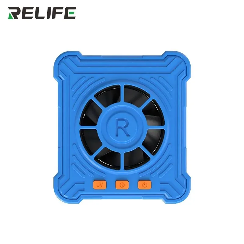 RELIFE RL-014E UV Curing Cooling Fan Fast Heat Dissipation UV Curing Smoke Exhaust Cooler Fan For Motherboard Chip Repair Tool