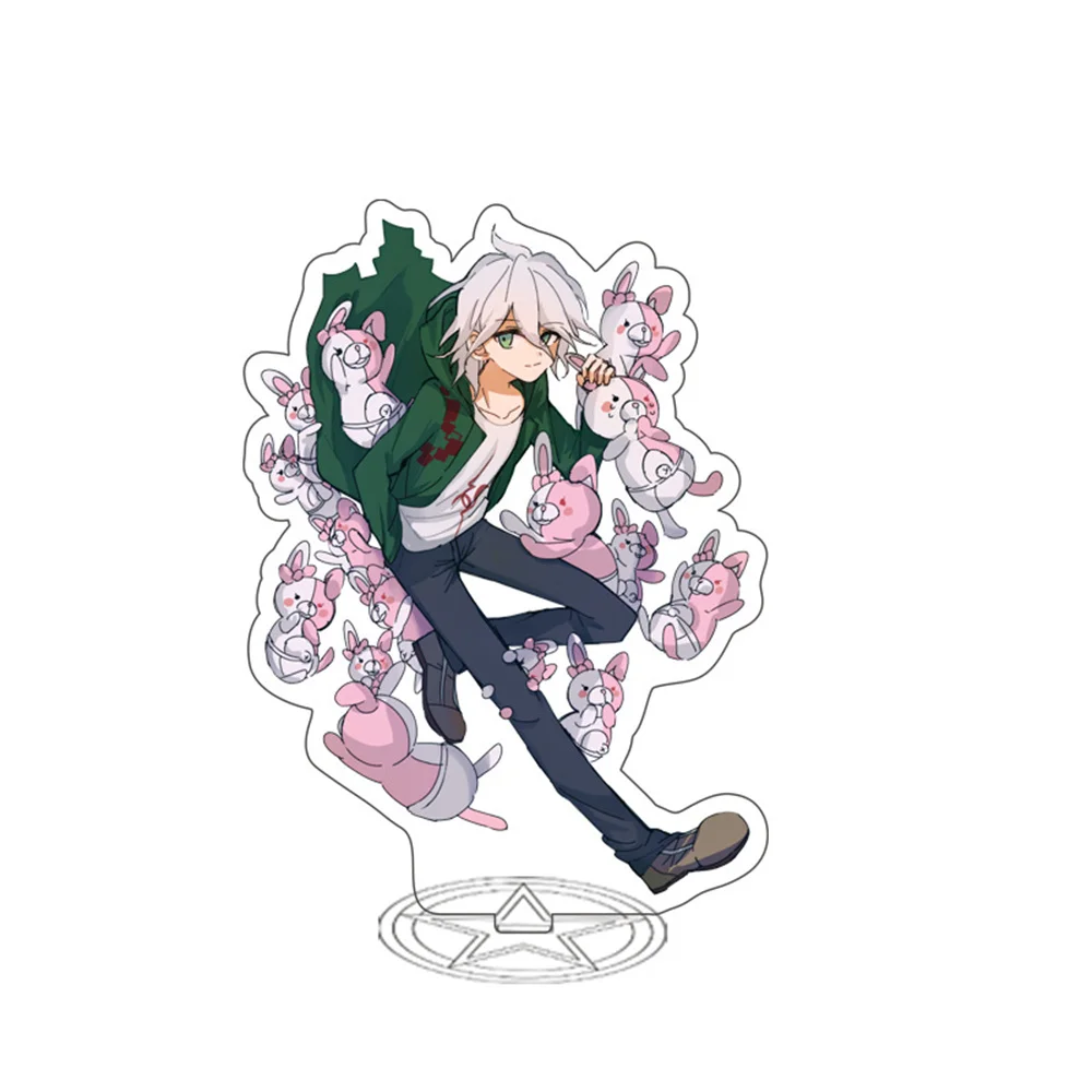 Hot Cartoon Anime Danganronpa V3 Trigger Happy Havoc figurine Acrylic Stand Model Plate Desk Decor Standing Series  Gifts