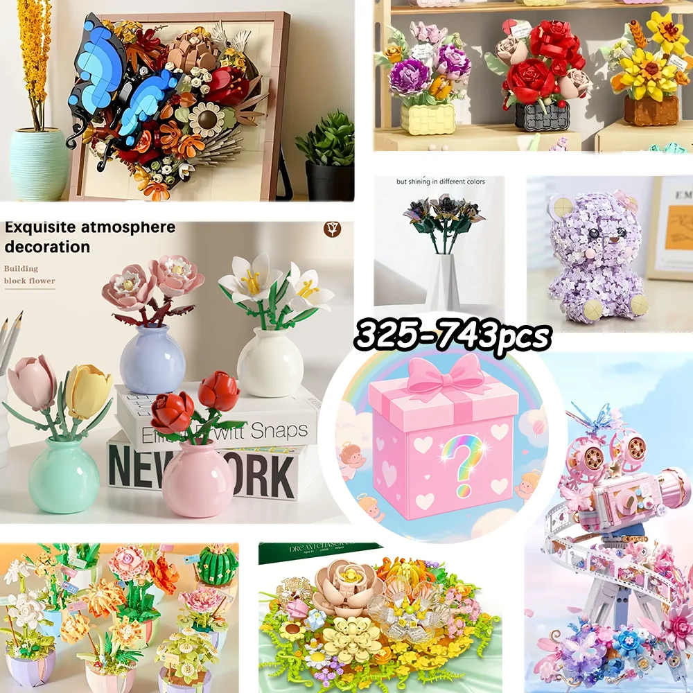 

Случайные глухие коробки с строительными блоками, более 200 стилей, случайно отправленные. Каждая коробка представляет собой уникальный сюрприз.