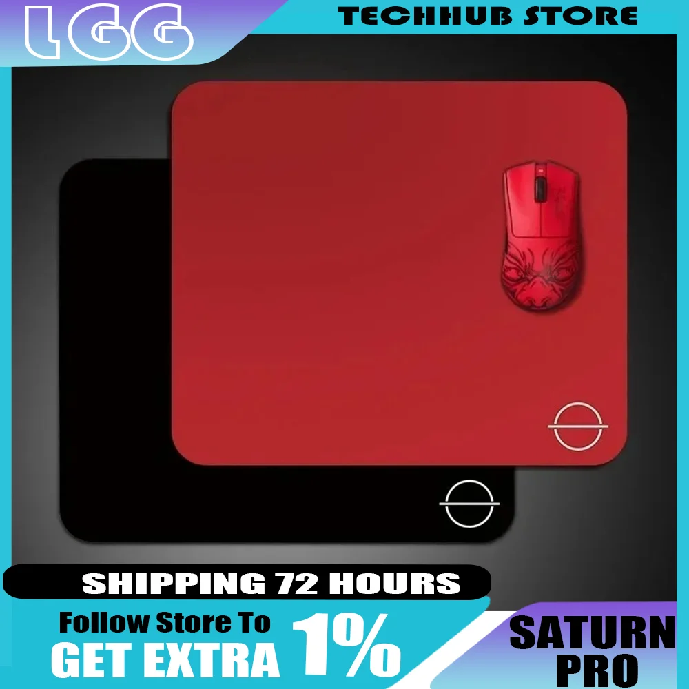 

LGG Saturn PRO игровой коврик для мыши, резиновая нескользящая ткань, гладкая поверхность, защита от пота, большой настольный коврик на заказ, киберспортивный FPS, подарок для геймера