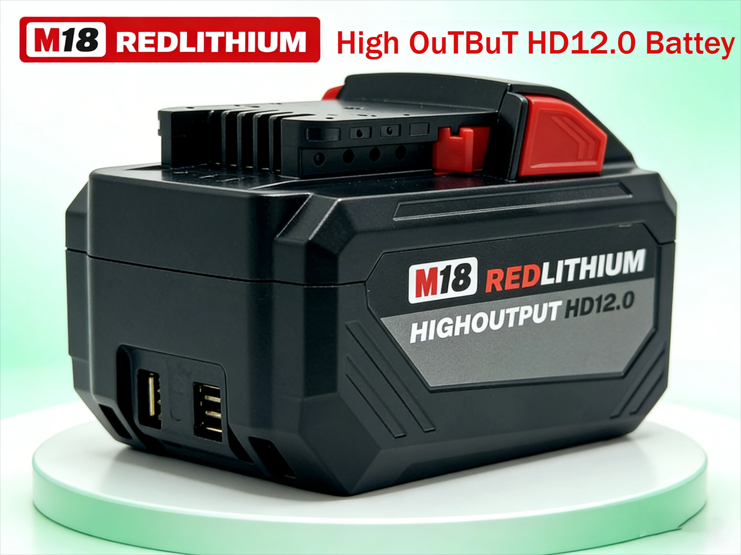 

Milwaukee M18 8.0Ah 18V Lithium Battery 48-11-1880 Replacement 48-11-1860 48-11-1850 48-11-1840 M18 Battery Cordless t+Charger