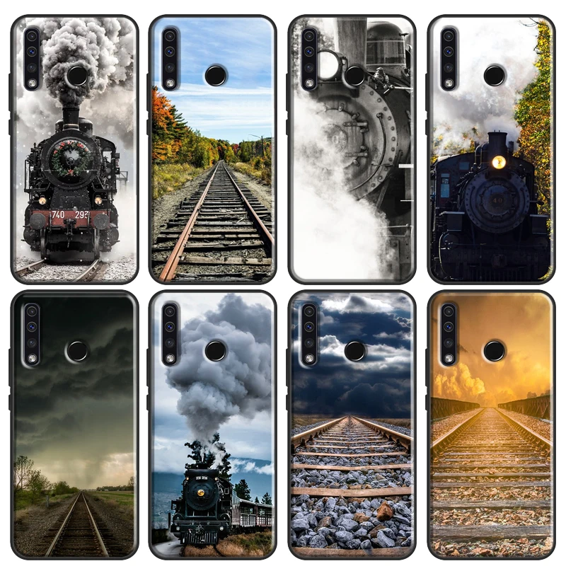 Scenic Railroad Train rail Soft For Huawei Honor 10X 8 9 10 Lite 20 10i 7X 4C 7C 6C 7A Pro 8X 9X 8A 9A 8S 9S Cover