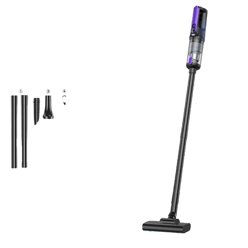

Portable Wireless Cordless Battery Powered Vacuum Cleaner for Car Home Office and Pet Hair Dust Removal Handheld Aspirator Tool