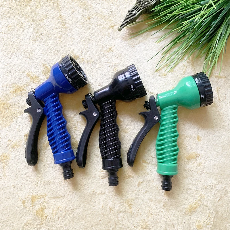 Sprinkle Watering Lrrigation Tools Spray Modes Garden Water Gun Household High-Pressure Car Wash Clean Sprayer Gun Hose Nozzle