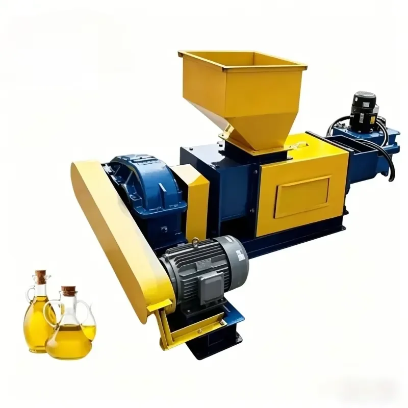 Double Screw Palm Fruit Oil Press Machine with Hydraulic System, Industrial Palm Oil Extraction Expeller for Sale