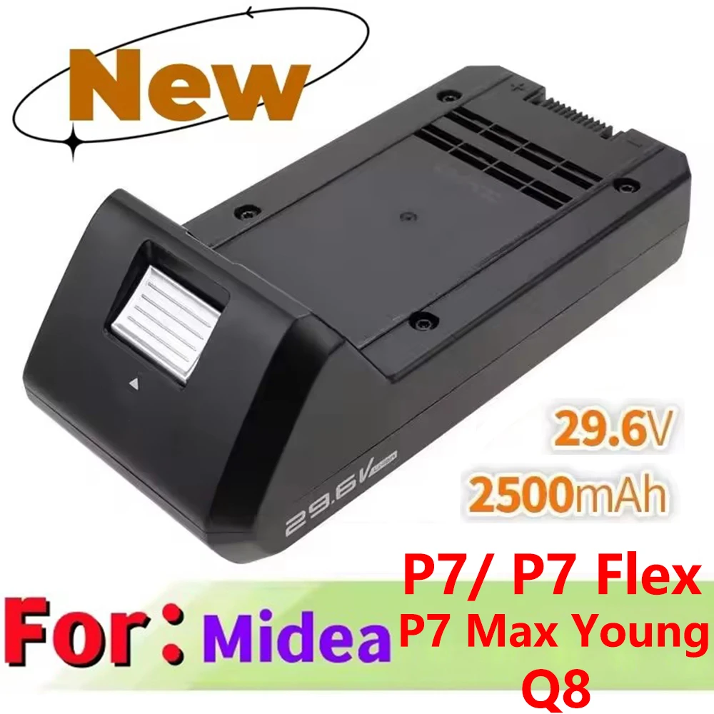 

100% Original Lithium Battery 2500mAh For Midea P7/ P7 Flex/P7 Max Young/Q8 Wireless Vacuum Cleaner Battery Accessories BP28825A
