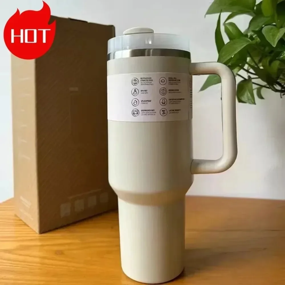 جديد 40oz الفولاذ المقاوم للصدأ معزول زجاجة ماء ترموس تفريغ للسيارة السفر الرياضة المشروبات الباردة كوب حراري هدية كوب حراري