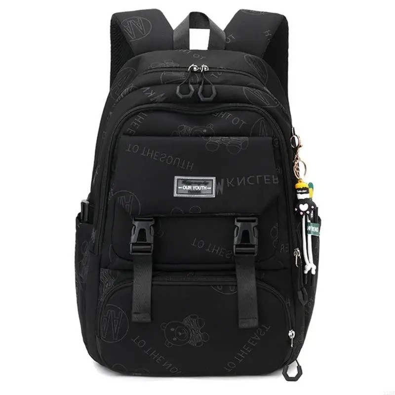 

School Backpack Pendant Bookbag Laptop Travel Backpacks for Teenagers Youth Rucksack Student Casual Daypack