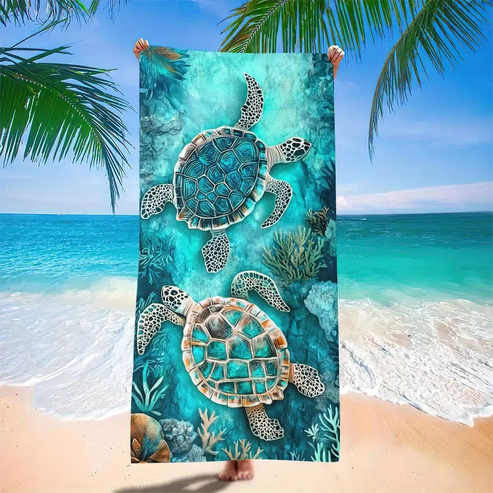 Beach Towel Extra Large Thick Quick Dry Bath Towel Modern Lightweight Sports Swim Towels for Vacation Holiday Gifts