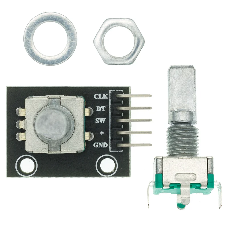 1pcs 360 Degrees Rotary Encoder Module Brick Sensor Switch Development KY-040