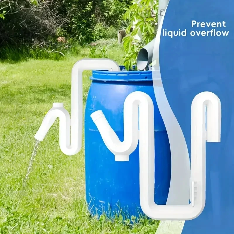 

3D Bucket Drain Hose Rainwater Transfer And Overflow Tool Kit Self-priming Siphon Hose With Automatic Drainage Filling System