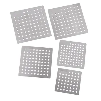 Nerezová ocelová podlahová vpust, síťový kryt, čtvercový odtokový otvor, sprchový lapač vlasů, filtrační zátka, kuchyňské a koupelnové díly 8 nejlepší prodej čtvercový sprchový odtok lapač vlasů - №7