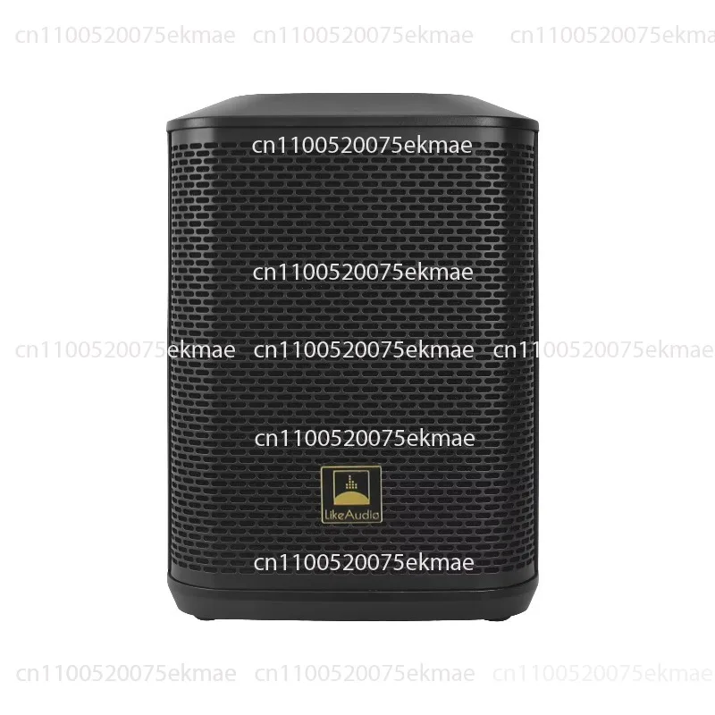 T 8 inch 3 tweeter high power 120 watt rear subwoofer portable bluetooth portable outdoor party karaoke speaker