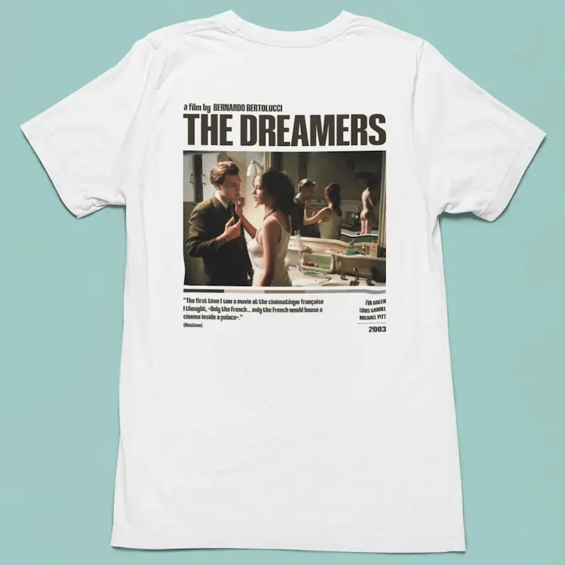 The dreamers shirt, Bernardo Bertolucci, Eva Green, Louis Garrel, Nouvelle vague, Aesthetic tee, unisex tshirt,