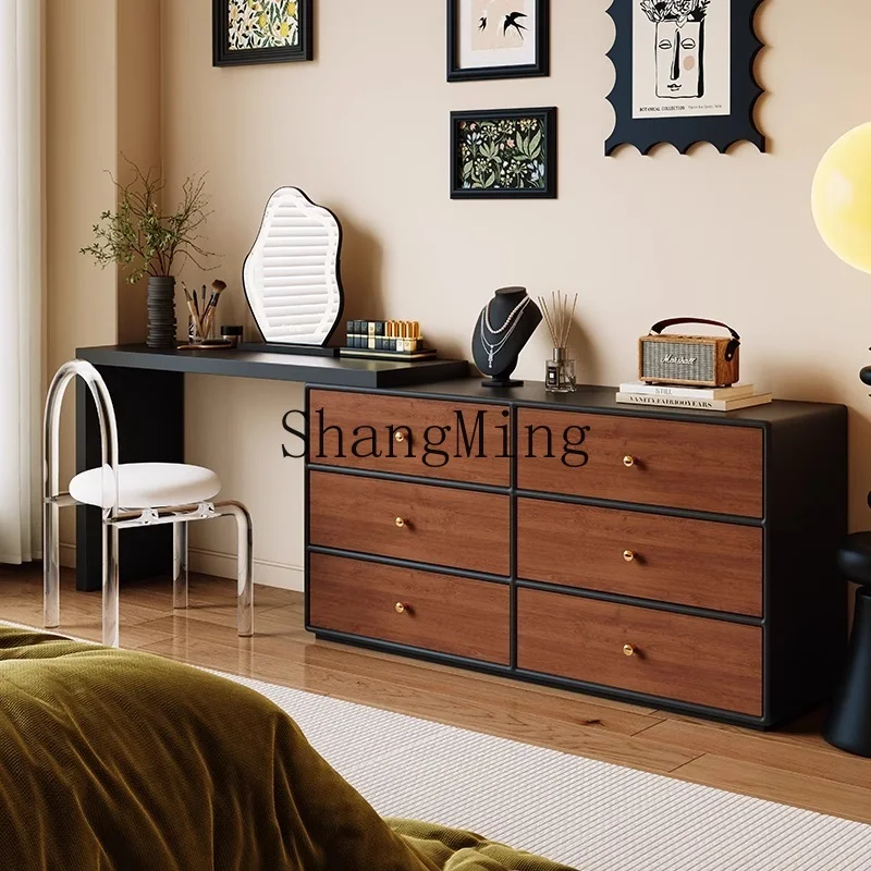 

SM integrated dresser, chest of drawers can be turned to the bedroom for storage, storage cabinet, multifunctional makeup table
