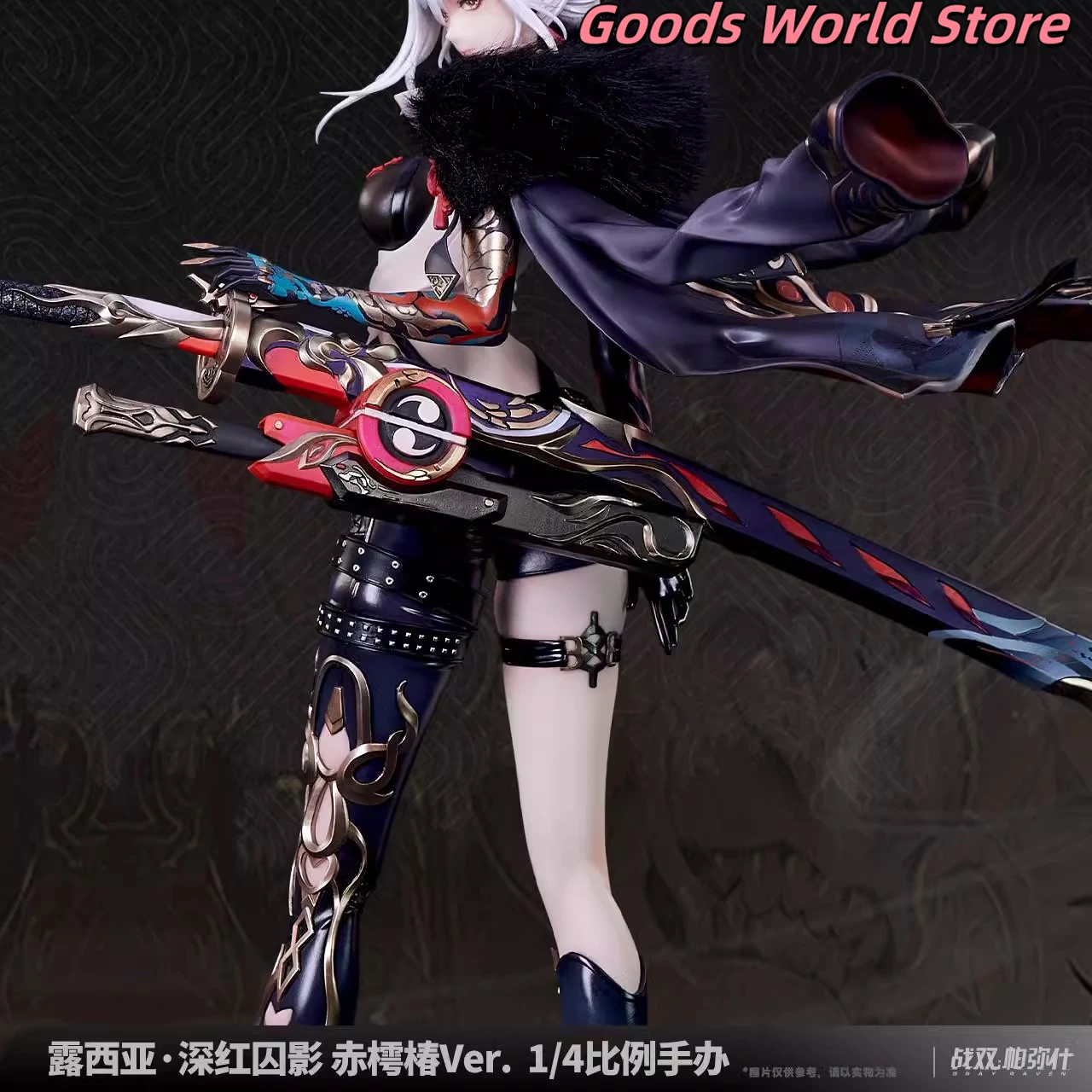 Origianal Punishing Gray Raven Figure Lucia 1/4 ratio figurine Garage Kit Genuine Punishing Gray Raven Cosplay Anime ornament
