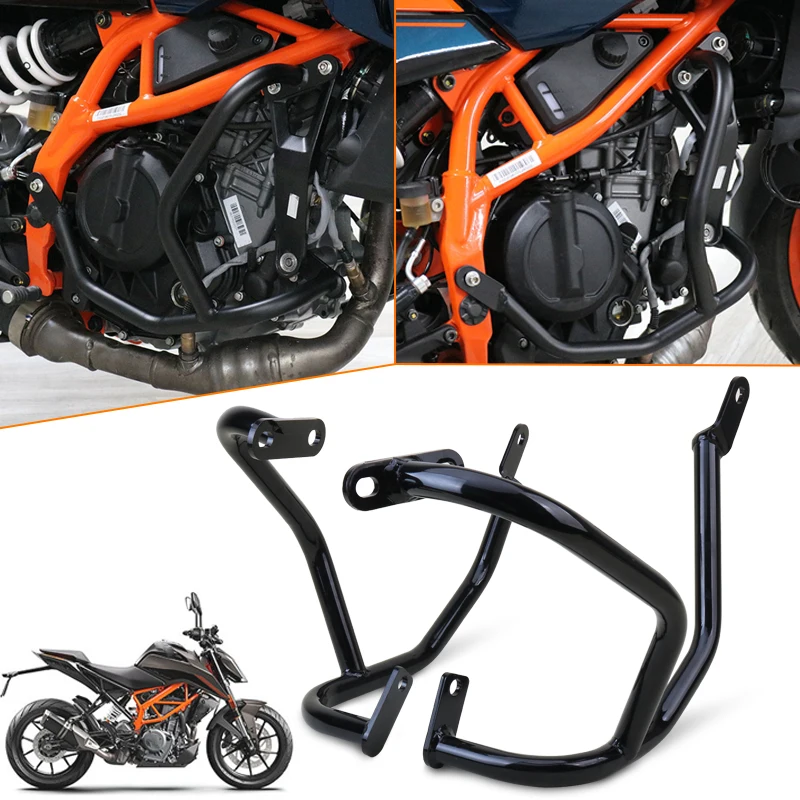 

2024 Motorcycle Engine Bumper Guard Crash Bar Body Frame Protector Falling Protection Fit For DUKE 390 250 DUKE390 DUKE250