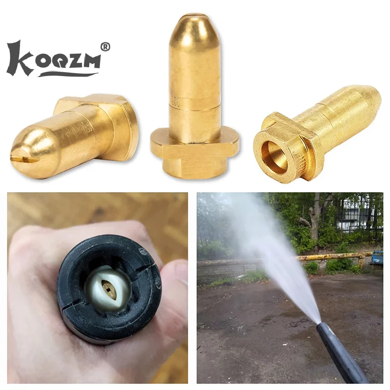 Brass Nozzle Tip Core Replacement For Karcher K1K2 K3 K4 K5 K6 K7 Spray Rod Wand Washer Gun Replace Accessories