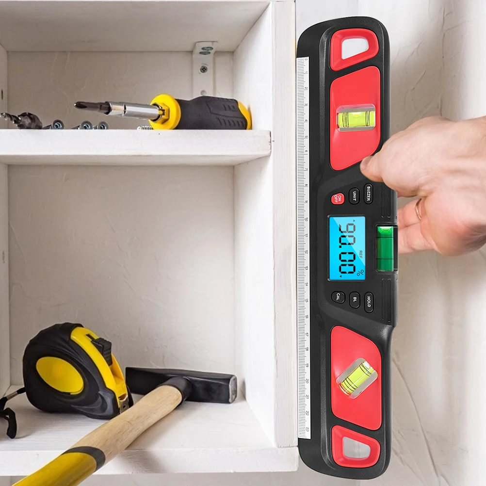 

Backlit Level Picture Hanging Tool Frame Hanger Ruler Photo Bubble Gauge Spirit LTD Gradienter