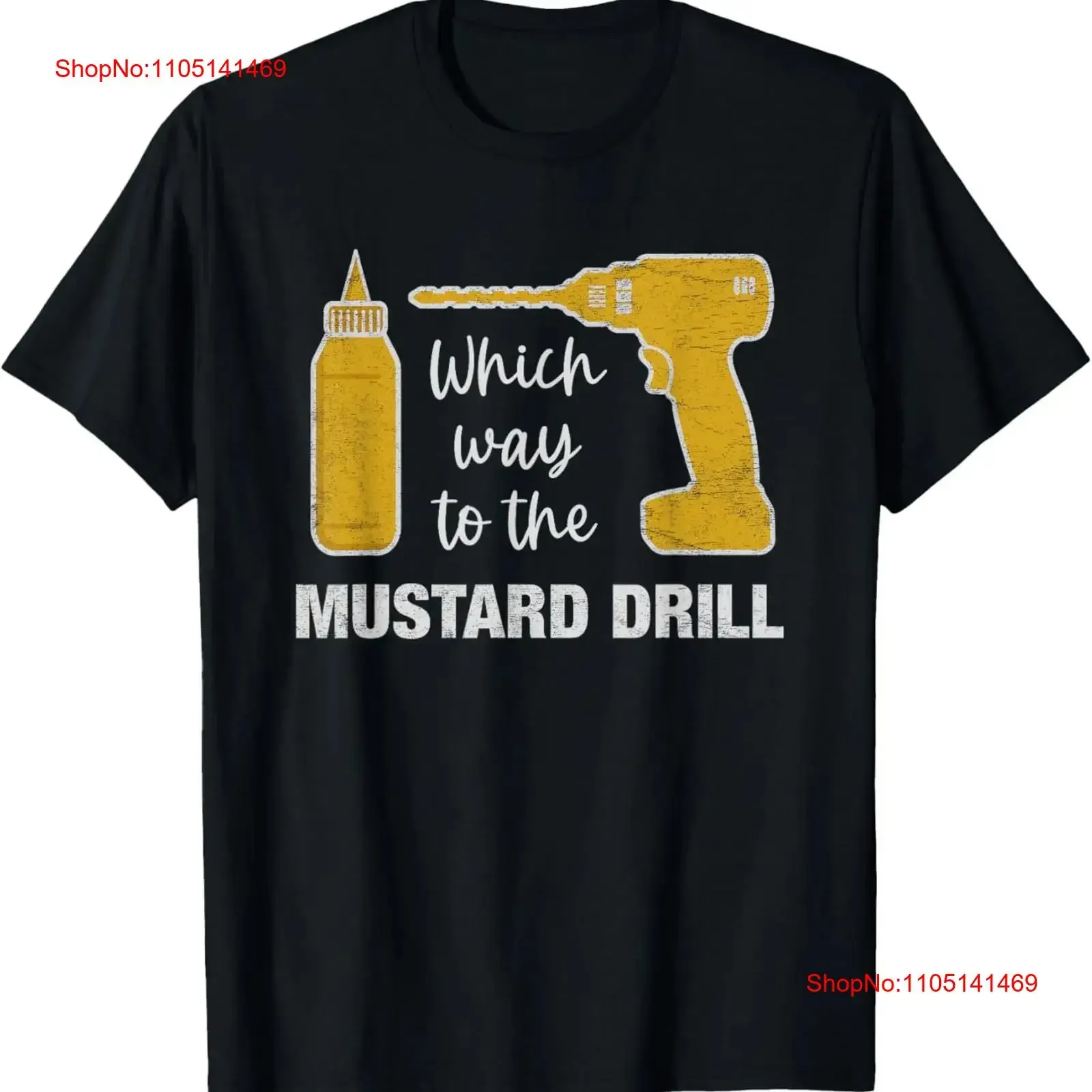تي شيرت كروز شيب موستر دريل مضحك للخردل للعطلات العائلية تي شيرت عتيق مغسول مريح مصمم ملابس قابلة للتنفس