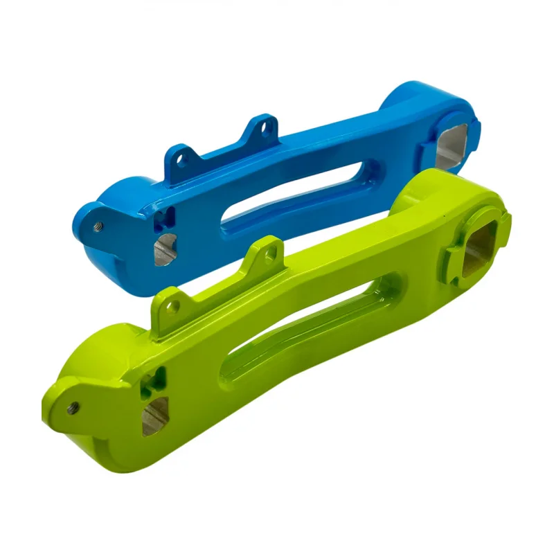 Original Front Swing Arm Only For INOKIM OXO Electric Scooter Blue & Green Front Suspension Arm Fork Rocker Spare Parts MACURY view 4