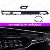 자동차 실내 센터 콘솔 장식 램프 부품, LED 악기 데스크 램프, 아우디 A6 A7 C8 2019-2024, 32 색 앰비언트 라이트 1