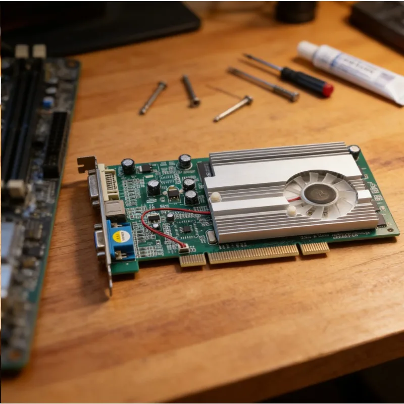 For GeForce4 MX4000 128M PCI Industrial Control Graphics Card 128MB Memory High Performance Stable Operation