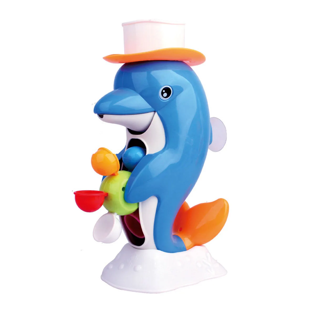 Pro 1 pz bagno bambino bambini bambino balneazione strumento di spruzzatura d'acqua vasca da bagno delfino