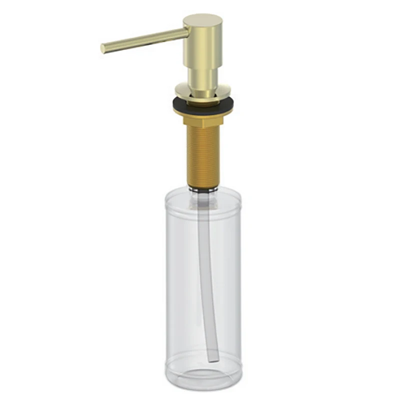 350 ml Brass Liquid Soap Dispenser