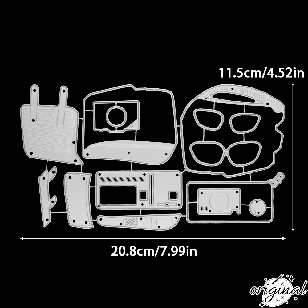 Back To School Bags Cutting Dies DIY Scrapbooking Metal Dies For Card Making Crafts Albums Decor Knife Mold