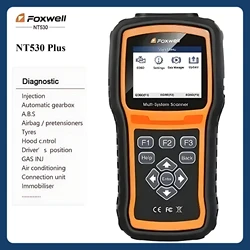 Foxwell NT530 PLUS WIFI Multi-System Scanner Universal Auto Diagnostic Tool for Chrysler Nissan Porsche BMW Benz GM PK NT680