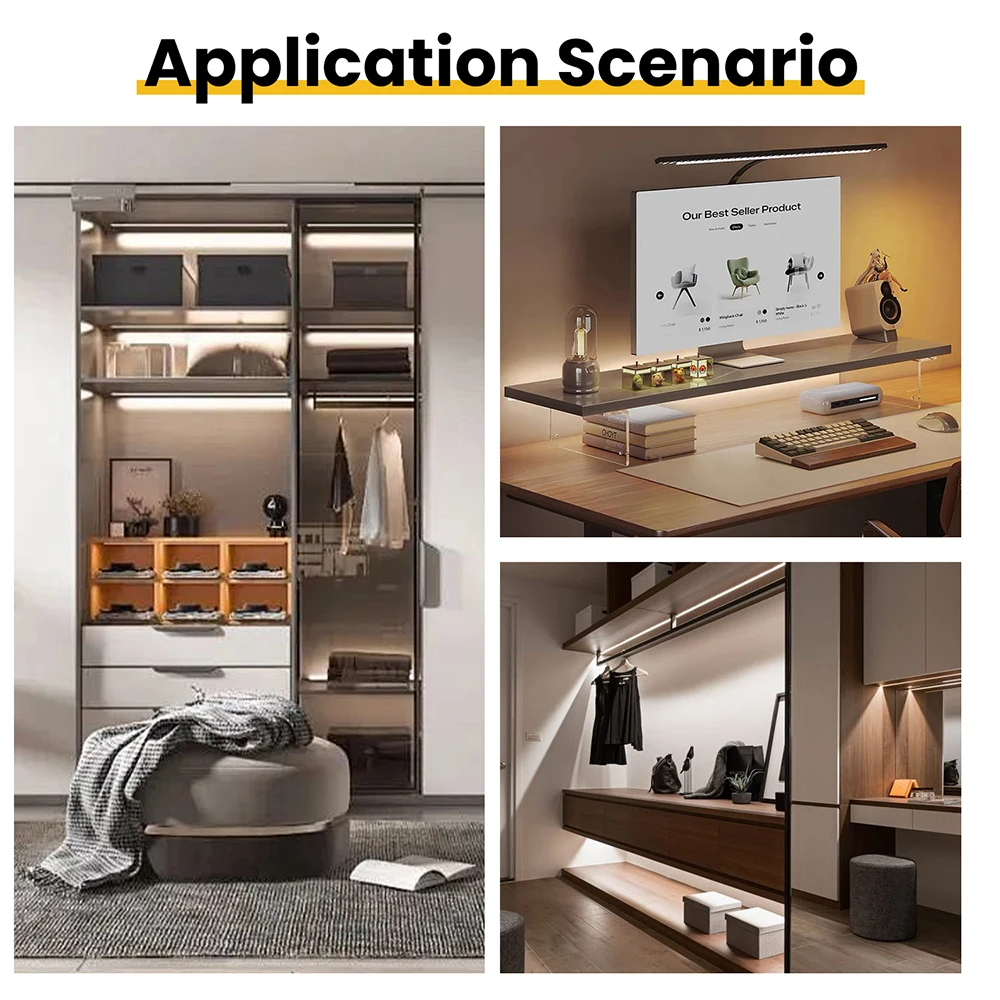 Touch-Dimmer-Schalter DC 12V 24V 60W/120W LED-Treiber mit stufenloser Dimmung für die Beleuchtungssteuerung von Schränken und Kleiderschränken – Detail 9