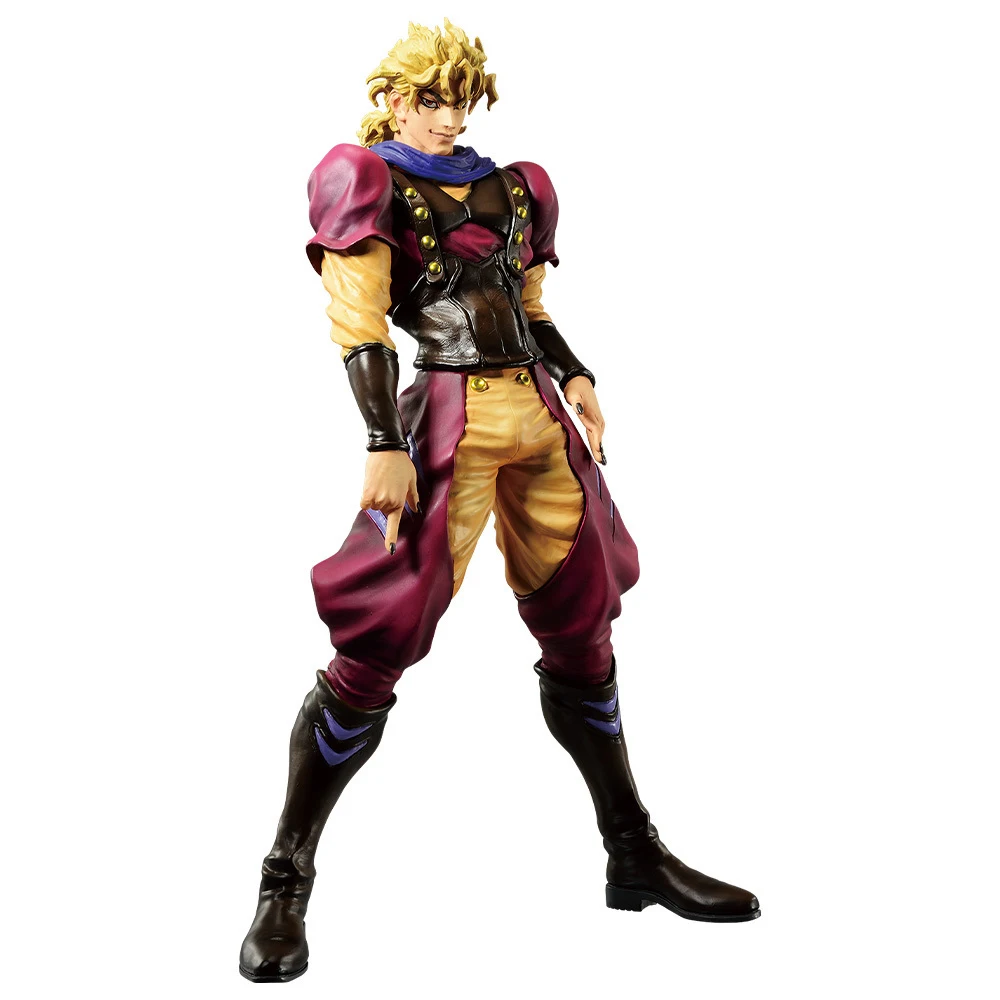 In Stock Banpresto Ichiban Kuji Jojo Bizarre Adventure Evil Party Dio Brando Kars Enrico Pucci Original Anime Figure Model Toys