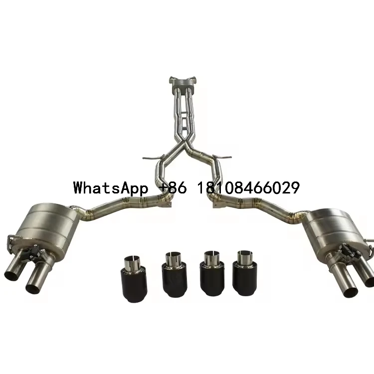 Xinaote  high performance titanium valved exhaust catback system for Porsche Panamera 971 exhaust