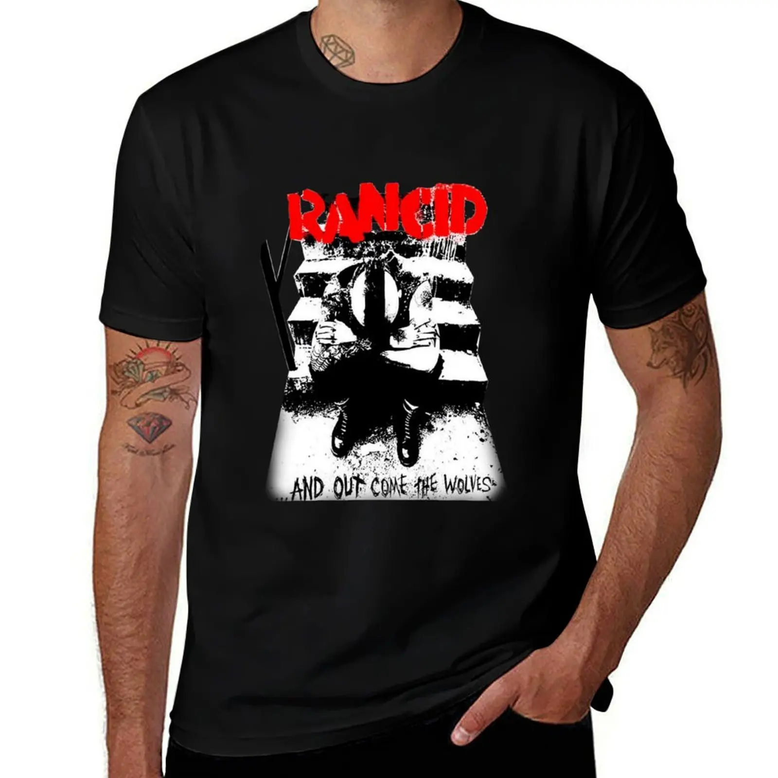 rancid the best design T-Shirt cute tops luxury t-shirt vintage Man t-shirt shirts men