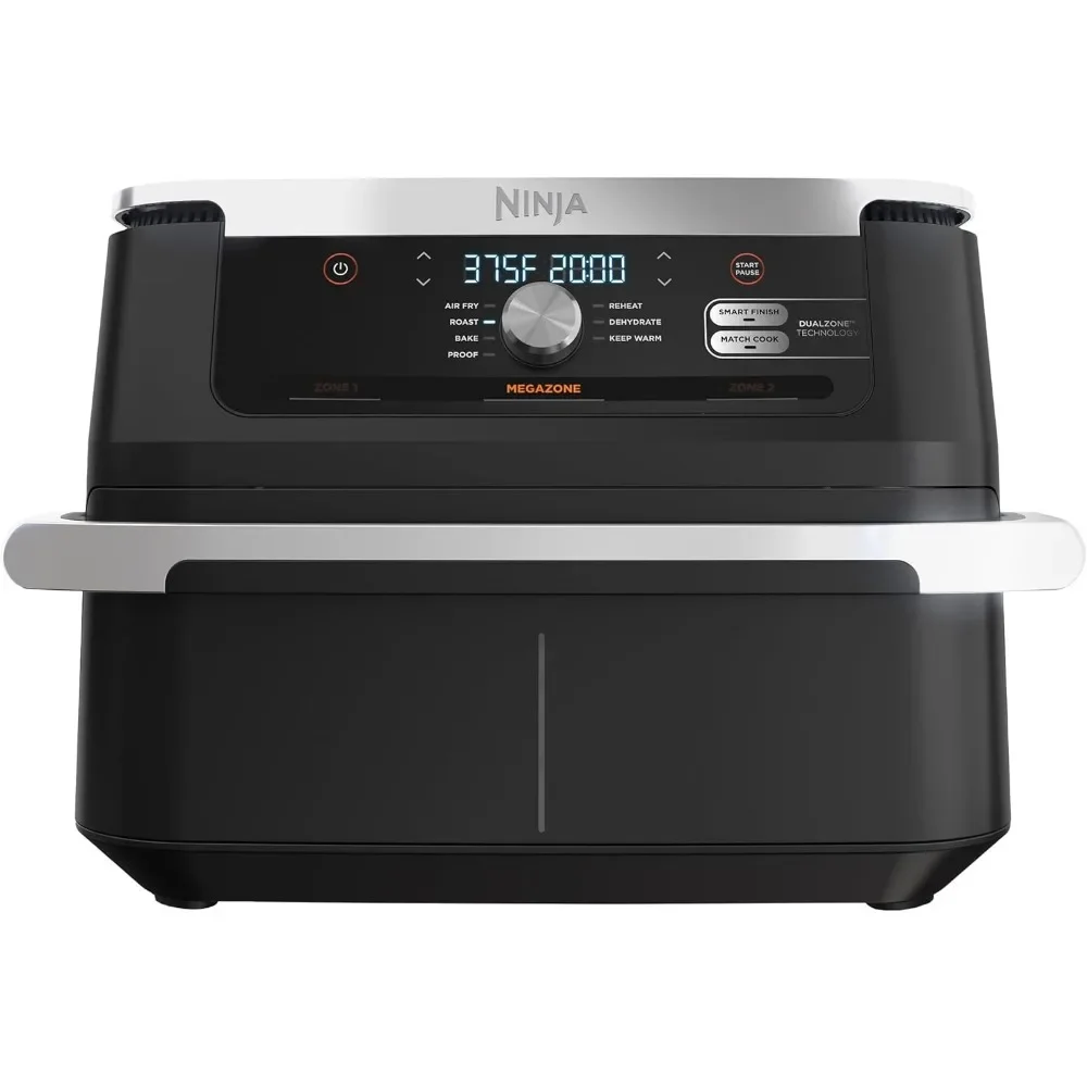 Air Fryers, 7-in-1 MegaZone XL FlexBasket, Dualzone Flexbasket Technology,  Basket Divider for Full Meals, Roast, Deep Fryers