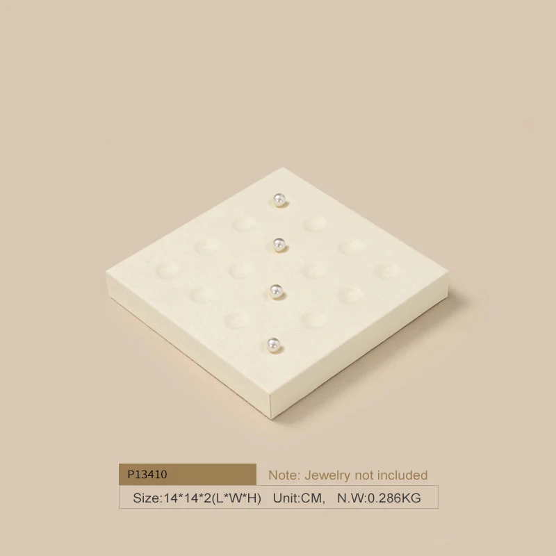 NONE Woodten Schmuck Display Prop Tray frei kombiniert beliebte Schmuck Display Stand Aufbewahrung stablett Ring Ohrring Halskette Organizer Set 5
