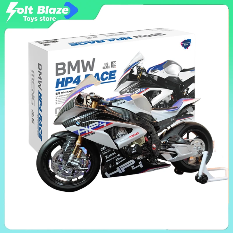 

MENG MT-004s 1/9 BMW HP4 RACE Сборная модель Статуя из ПВХ Настольный статический дисплей Модель автомобиля Коллекция мальчиков Игрушки на день рождения Подарки