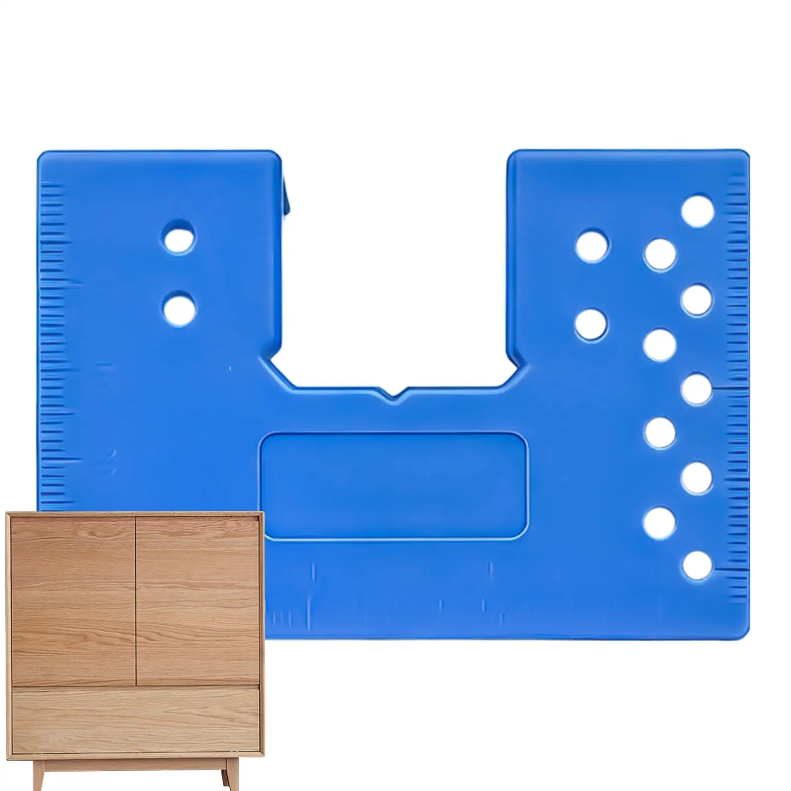 2pcs Magnetic Woodworking Hinge Mounting Fixing Tool Door Panel Gap Piece Cabinet Hinge Installation Fixed Plate Limit Spacer