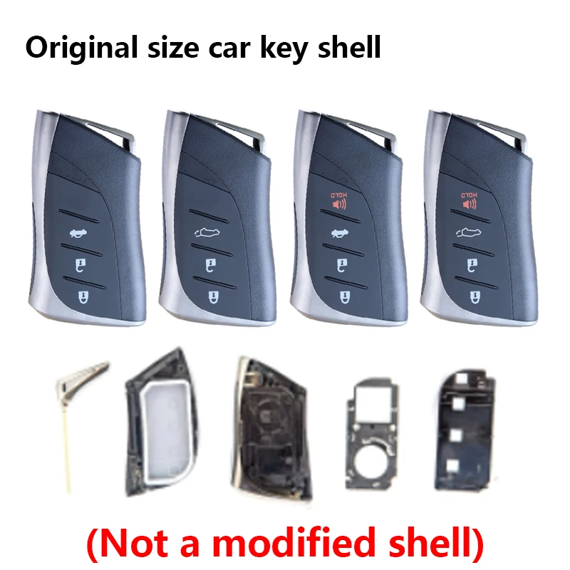 3 4 Buttons Car Key Housing Key Case Shell for Lexus UX ES UX200 UX250h ES200 ES300h ES350 US200 US260h Remote