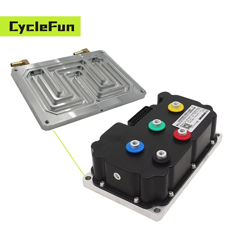Water Cooled Plate And FarDriver 2.4KW-4KW ND72360 BLDC 48V-72V Sine Wave Controller Radiator For Electric Motorcycles Scooter