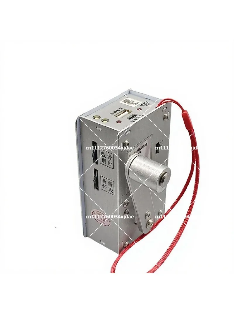 Hand Crank Emergency Generator Power Bank Radio with LED Lighting for Outdoor Camping
