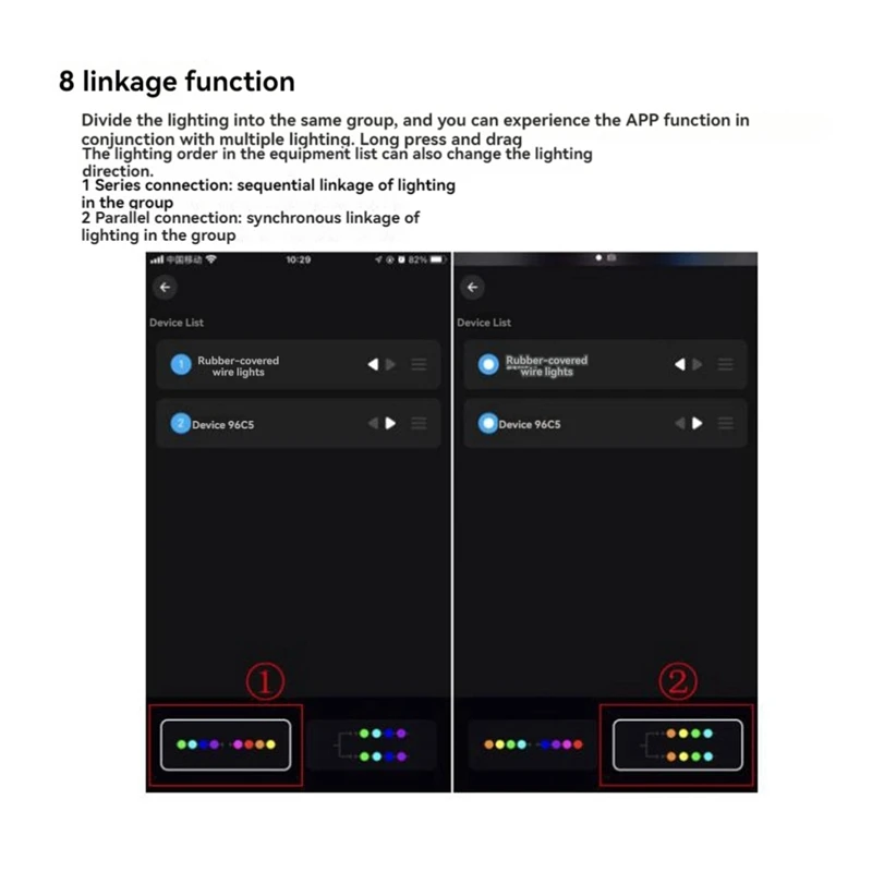 LED Controller 44 Keys Bluetooth Voice-Activated Intelligent Dimming Color Temperature Strip Light Controller
