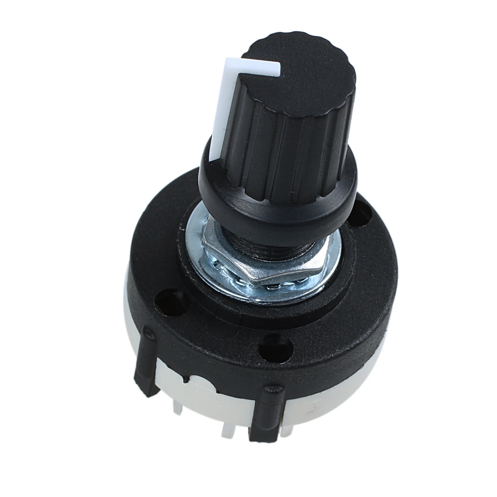 SEWS-3X 3P4T 3 Pole 4 Position Single Wafer Band Selector Rotary Switch W Knob