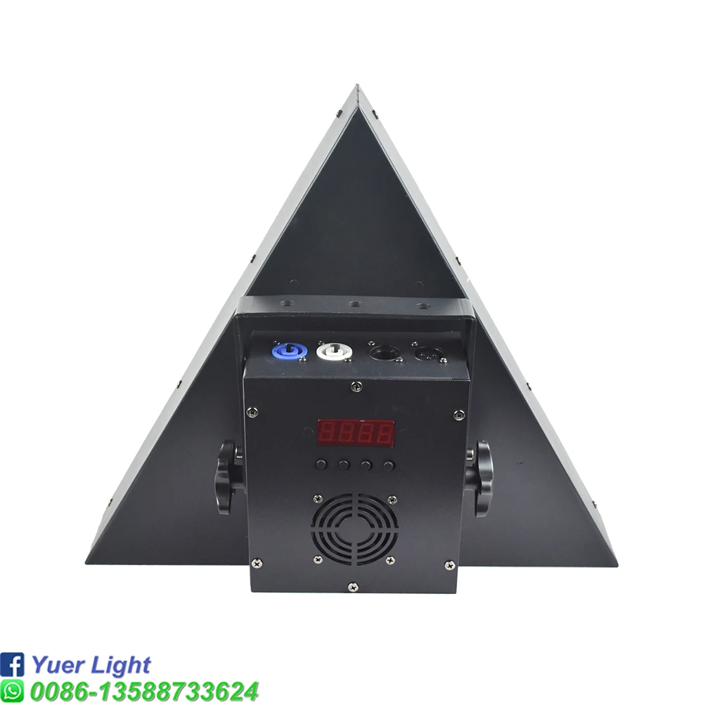 Luz de palco multifuncional, potência de 200W, COB e RGB LED, controlo DMX512, ideal para eventos e espetáculos, performances de palco