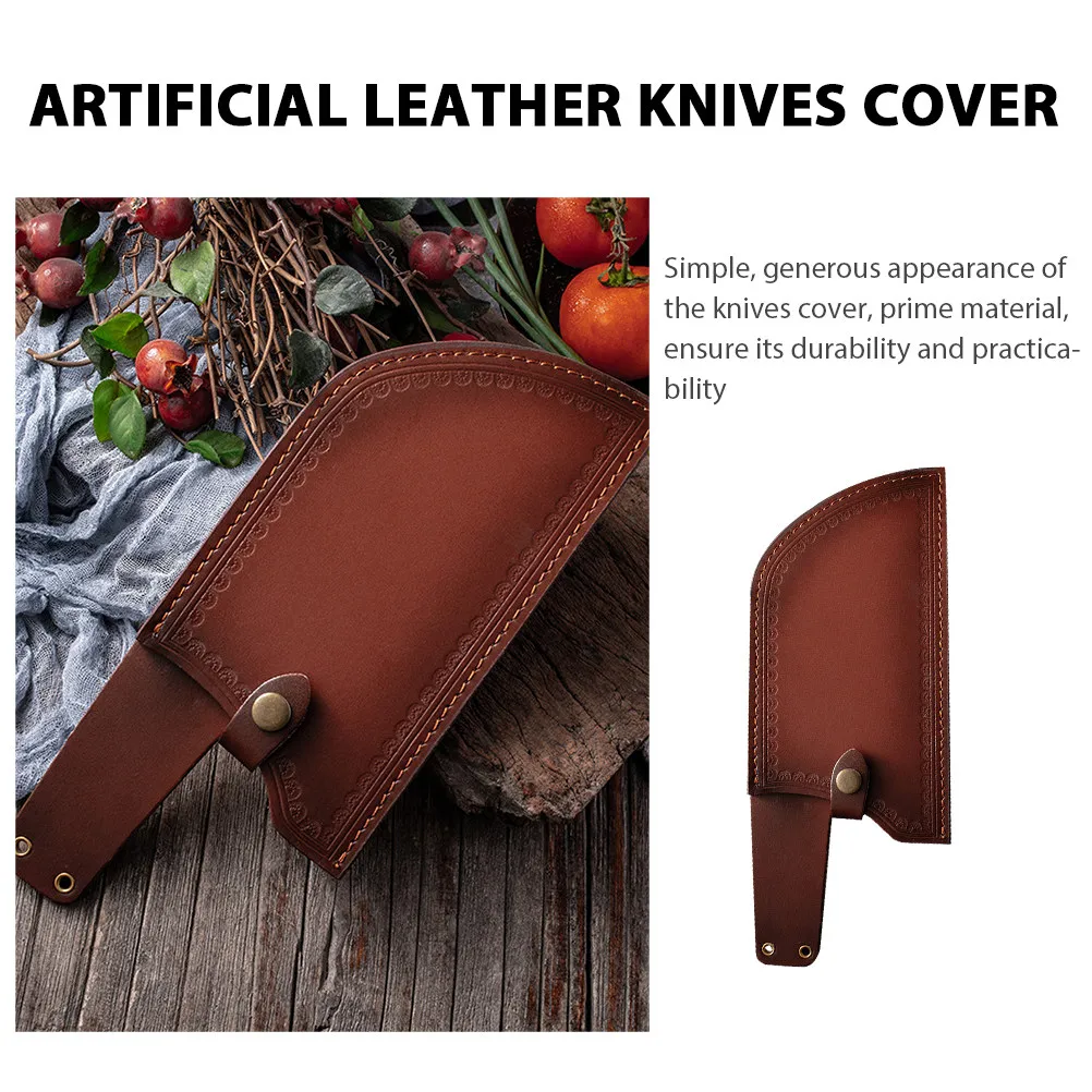 Artificial Knives Cover Strong Break Resistant Safe Cutter Guard Compact Easy Slide in Out Protective Sleeve for Utility