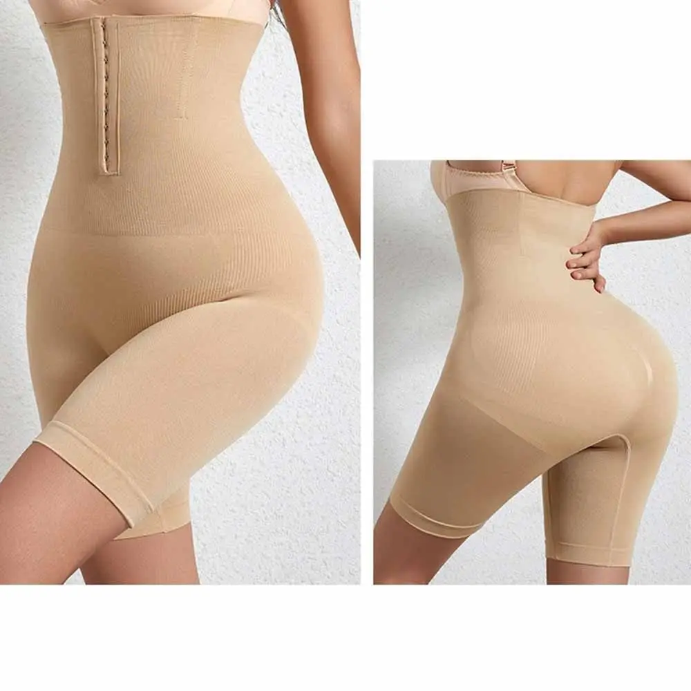 ヒップアップ ウエストトレーナー ハイウエスト ホック留め レディース ボディシェイパー お腹引き締め シェイプウェア パンツ