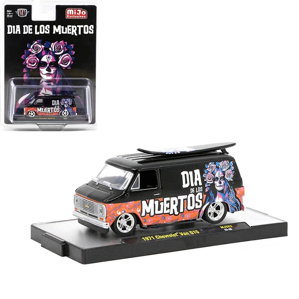 Modelo de coche de juguete de aleación de Johnny Lightning, máquina M2 1/64, fundido a presión, colección de coches, juguetes para regalos